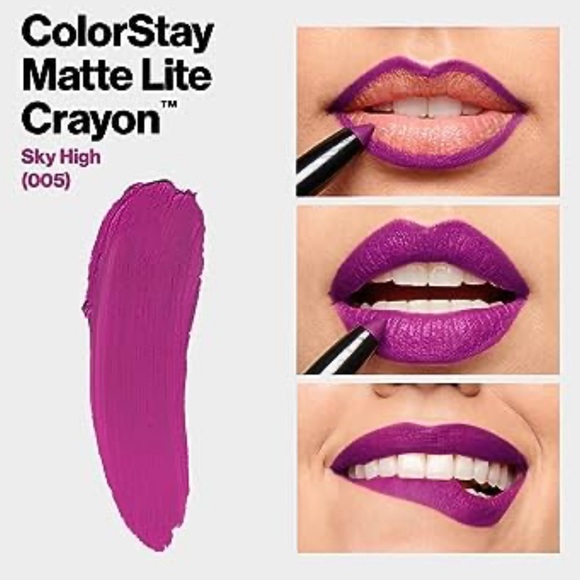 Revlon Colorstay Matte Lite Crayon Lipsticks- YOU CHOOSE - Picture 6 of 9